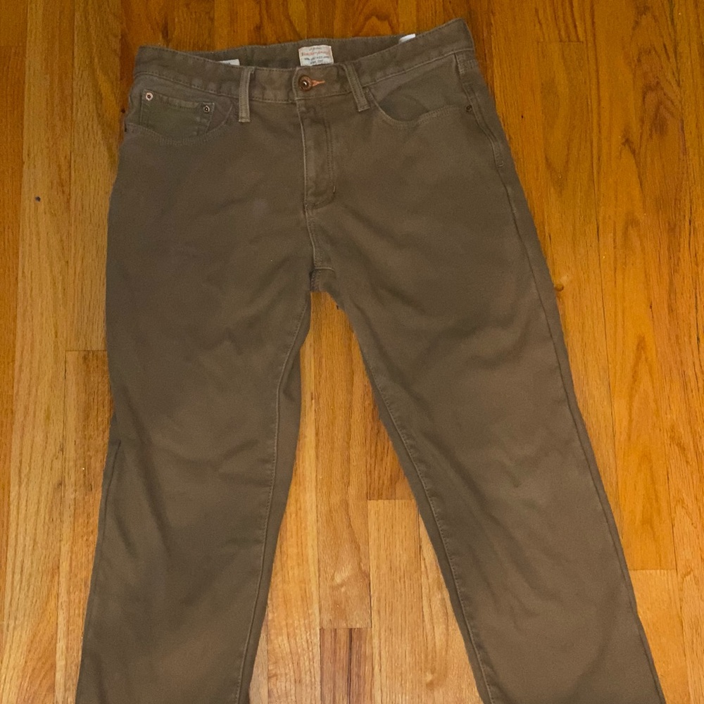 Brown Mens Vintage Khakis (32x32)